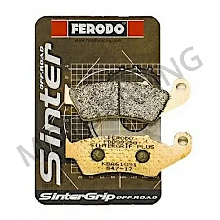 ΤΑΚΑΚΙΑ ΜΠΡΟΣΤΑ HONDA XLV 600 TRANSALP 97'-07' / XRV 750 AFRICA 93'-03' / YAMAHA WRF 450 03'-15' FERODO (FDB892SG)