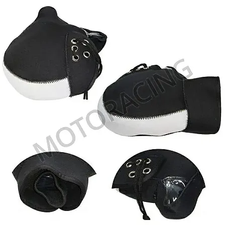 ΧΟΥΦΤΕΣ ΧΕΡΙΩΝ ΜΗΧΑΝΗΣ ΑΝΤΙΑΝΕΜΙΚΕΣ ΜΑΥΡΟ - ΑΣΠΡΟ UNIVERSAL