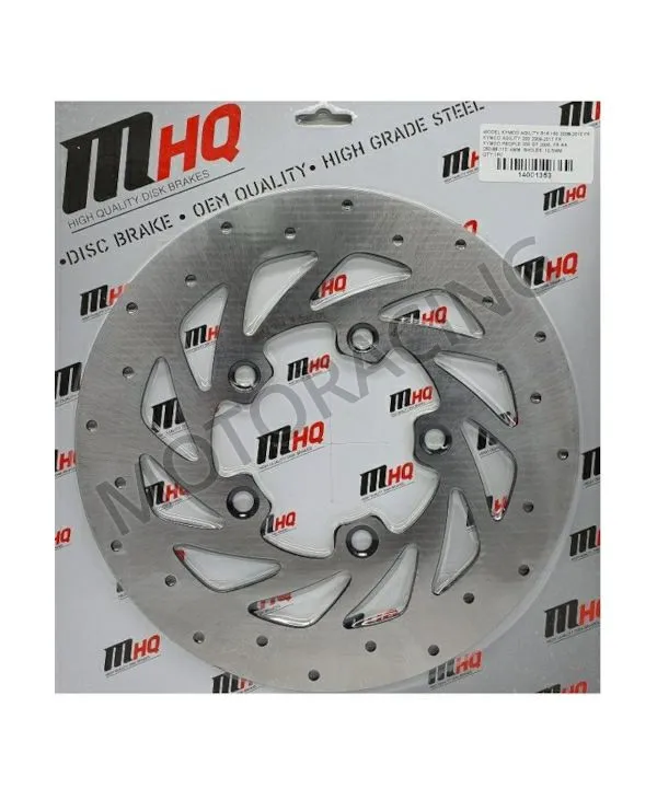 ΔΙΣΚΟΠΛΑΚΑ ΜΠΡΟΣΤΑ KYMCO AGILITY CITY 125 08'-13' / AGILITY CITY 150 08'-13' / PEOPLE 125 03'-08' MHQ