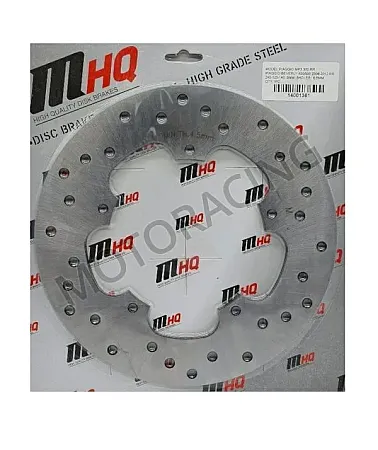 ΔΙΣΚΟΠΛΑΚΑ ΠΙΣΩ PIAGGIO MP3 300 10'-15' / BEVERLY 400 06'-11' / X9 500 03'-07' / GILERA NEXUS 500 03'-08' MHQ