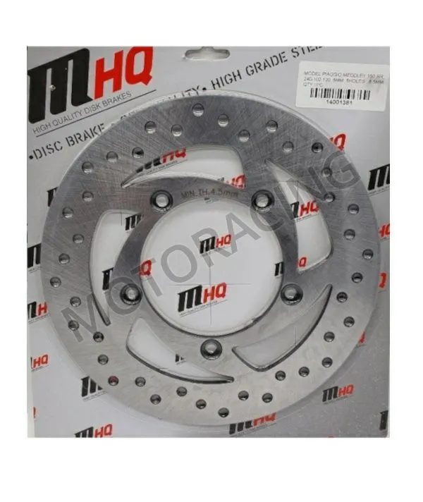 ΔΙΣΚΟΠΛΑΚΑ ΠΙΣΩ PIAGGIO MEDLEY 150 16' / BEVERLY 350 ie Lc Sport Tourng 11'-16' MHQ