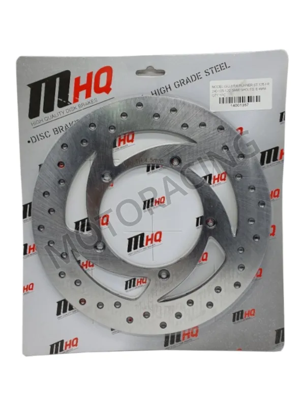 ΔΙΣΚΟΠΛΑΚΑ ΜΠΡΟΣΤΑ GILERA RUNNER VX 125 06'-09' / RUNNER VXR 200 / VXR 200 ST 06'-10' / PIAGGIO SKIPPER 150 ST 4T 03'-05' MHQ