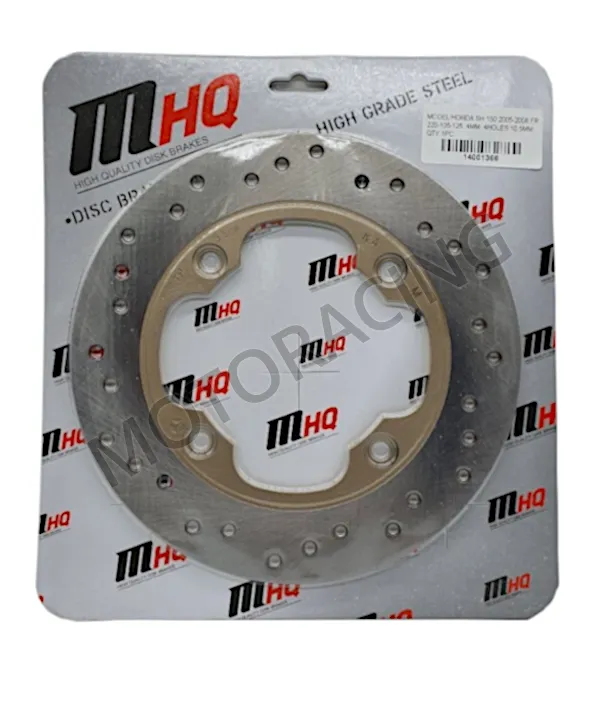 ΔΙΣΚΟΠΛΑΚΑ ΜΠΡΟΣΤΑ HONDA SH 125 00'-08' / SH 150 01'-08' / DYLAN 150 01'-06' MHQ