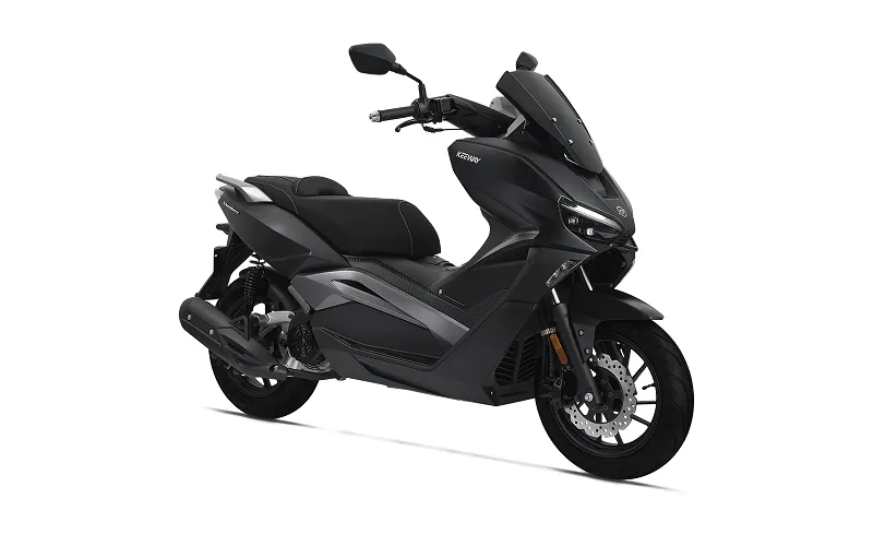 KEEWAY VIESTE 125 EURO 5+ ΜΑΥΡΟ ΜΑΤ ΜΕ ΣΧΑΡΑ