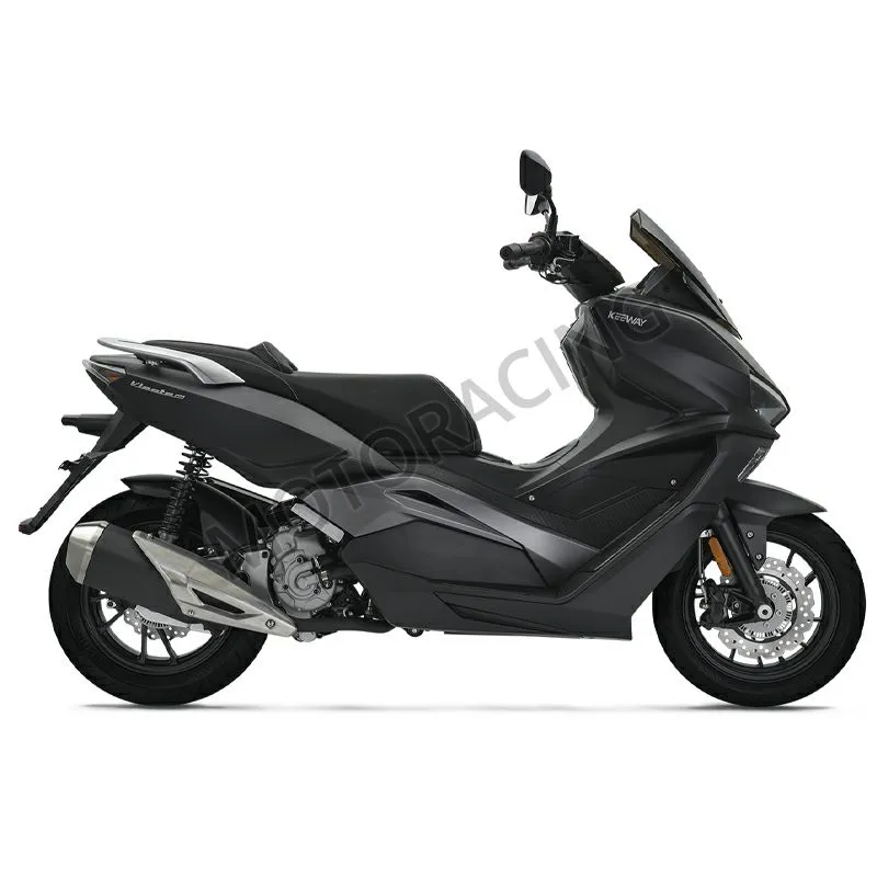 KEEWAY VIESTE 125 EURO 5+ ΜΑΥΡΟ ΜΑΤ ΜΕ ΣΧΑΡΑ