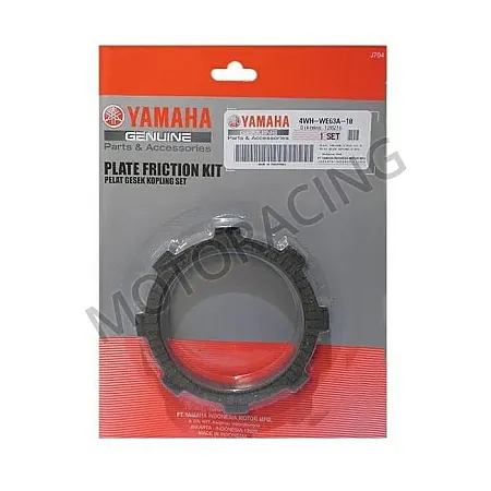 ΣΕΤ ΔΙΣΚΟΙ ΣΥΜΠΛΕΚΤΗ YAMAHA CRYPTON-R 115 / CRYPTON-R 105 / F1Z 115 ΓΝΗΣΙΟΙ (5 ΤΜΧ)