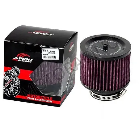 ΦΙΛΤΡΟΧΟΑΝΗ 48mm ΜΑΥΡΟ-ΜΩΒ APIDO