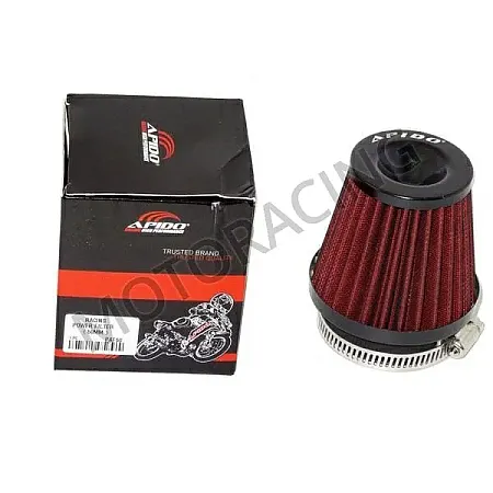 ΦΙΛΤΡΟΧΟΑΝΗ 50MM ΜΑΥΡΟ-ΚΟΚΚΙΝΟ APIDO