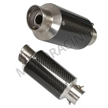 ΤΕΛΙΚΟ ΕΞΑΤΜΙΣΗΣ ΜΕ ΣΙΓΑΣΤΗΡΑ CARBON Φ51-200mm APIDO