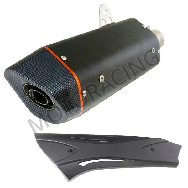 ΤΕΛΙΚΟ ΕΞΑΤΜΙΣΗΣ ΠΟΛΥΓΩΝΙΚΗ ΜΑΥΡΟ-CARBON Φ51-400mm APIDO