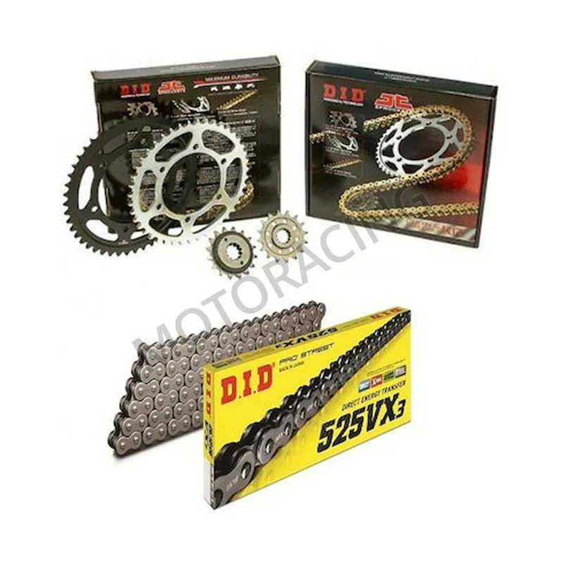 ΣΕΤ ΚΙΝΗΣΗΣ ΓΡΑΝΑΖΙΑ - ΑΛΥΣΙΔΑ  HONDA CB 600F HORNET 07'-13' DID-JT 