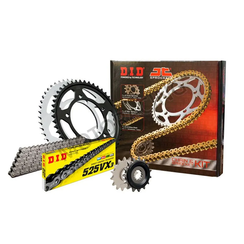 ΣΕΤ ΚΙΝΗΣΗΣ ΓΡΑΝΑΖΙΑ - ΑΛΥΣΙΔΑ HONDA CBF 500 04'-08' DID-JT 