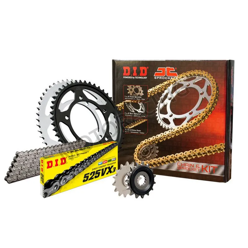 ΣΕΤ ΚΙΝΗΣΗΣ ΓΡΑΝΑΖΙΑ - ΑΛΥΣΙΔΑ HONDA CBR 600RR 07'-14' DID-JT 