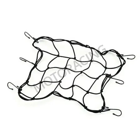 ΔΙΧΤΥ ΣΕΛΑΣ ΜΗΧΑΝΗΣ 15Χ15 ΜΑΥΡΟ ΜΕ 6 ΑΓΚΙΣΤΡΙΑ