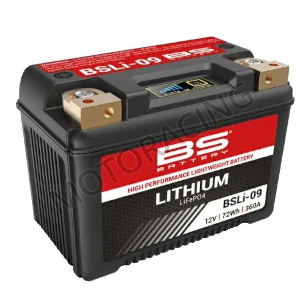 ΜΠΑΤΑΡΙΑ ΜΗΧΑΝΗΣ ΛΙΘΙΟΥ BS BSLI-09 (YTX20CH-BS)