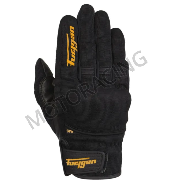 ΓΑΝΤΙΑ ΜΗΧΑΝΗΣ FURYGAN 4485 JET D30 ΜΑΥΡΟ-FLUO ΚΙΤΡΙΝΟ