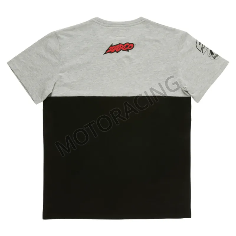 ΜΠΛΟΥΖΑ ΜΗΧΑΝΗΣ ( T-SHIRT ) FURYGAN 7235 JZ5 ZONE ΜΑΥΡΗ-ΓΚΡΙ