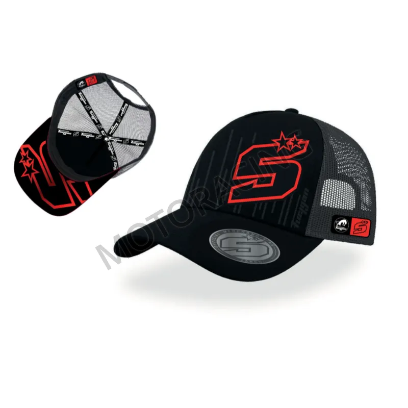 ΚΑΠΕΛΟ FURYGAN JOHAN ZARCO 7462 JZ5 CAP TRUCKER ΜΑΥΡΟ-ΚΟΚΚΙΝΟ