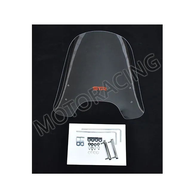 ΖΕΛΑΤΙΝΑ / ΠΑΡΜΠΡΙΖ ΓΙΑ SCOOTER & ΠΑΠΙΑ UNIVERSAL ΜΕ ΒΑΣΕΙΣ TEC/STR 50X50X40 ΔΙΑΦΑΝΗ