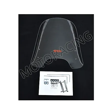 ΖΕΛΑΤΙΝΑ / ΠΑΡΜΠΡΙΖ ΓΙΑ SCOOTER & ΠΑΠΙΑ UNIVERSAL ΜΕ ΒΑΣΕΙΣ TEC/STR 50X50X40 ΔΙΑΦΑΝΗ