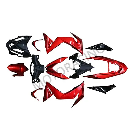 ΚΟΥΣΤΟΥΜΙ HONDA SUPRA GTR 150 ΚΟΚΚΙΝΟ-ΜΑΥΡΟ (12 ΤΜΧ)