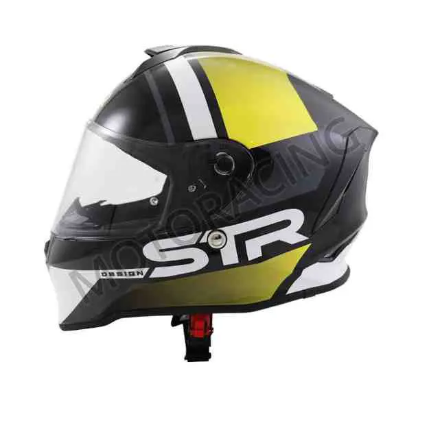 ΚΡΑΝΟΣ ΜΗΧΑΝΗΣ ΚΛΕΙΣΤΟ STR R1-ECO PINLOCK READY ΜΑΥΡΟ ΚΙΤΡΙΝΟ