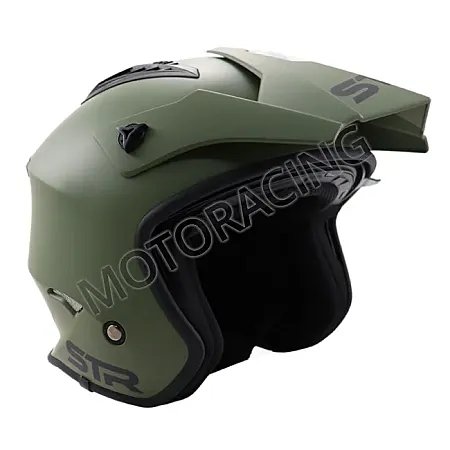 ΚΡΑΝΟΣ ΜΗΧΑΝΗΣ ΑΝΟΙΧΤΟ STR S1-BLOX ΠΡΑΣΙΝΟ ΣΚΟΥΡΟ ΜΑΤ ΜΕ ΓΕΙΣΟ