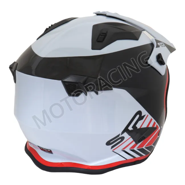 ΚΡΑΝΟΣ ΜΗΧΑΝΗΣ ΑΝΟΙΧΤΟ STR S1-BLOX ΜΑΥΡΟ ΓΚΡΙ ΚΟΚΚΙΝΟ ΜΕ ΓΕΙΣΟ