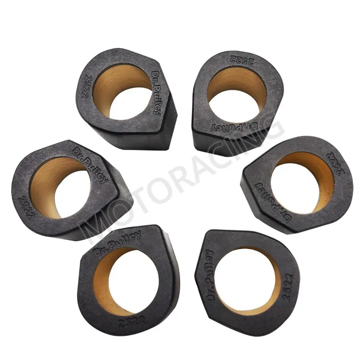 ΜΠΙΛΙΕΣ ΦΥΓΟΚΕΝΤΡΙΚΟΥ SYM GTS 250 ie 10'-15' / JOYMAX 250 05'-08' 25Χ22Χ20gr RACING DR.PULLEY