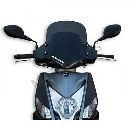 ΖΕΛΑΤΙΝΑ / ΠΑΡΜΠΡΙΖ KYMCO AGILITY CITY+ 125 R16 17'-19' / AGILITY 125ie R16+ 4T 15'-16' ΜΑΥΡΟ MALOSSI