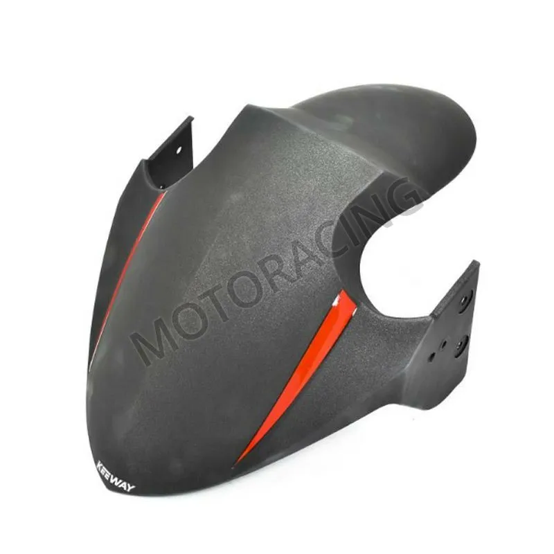 ΦΤΕΡΟ ΜΠΡΟΣΤΑ KEEWAY F-ACT 50i 4T 18'-21' ΜΑΥΡΟ ΜΕ ΚΟΚΚΙΝΑ ΑΥΤΟΚΟΛΛΗΤΑ ΓΝΗΣΙΟ