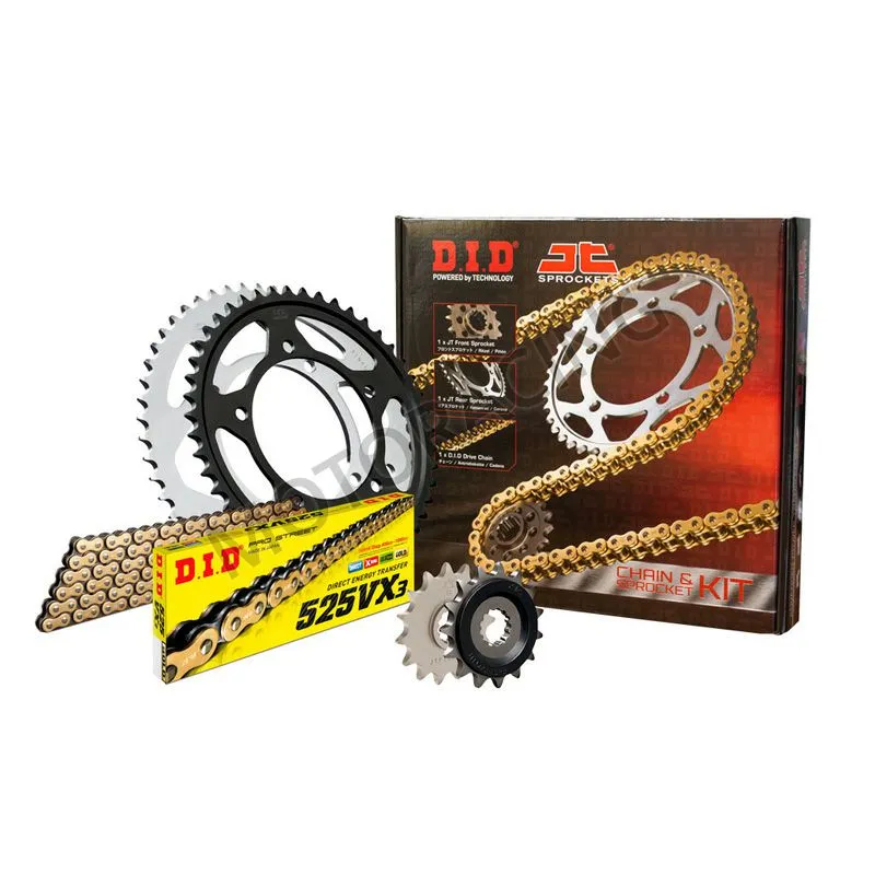 ΣΕΤ ΚΙΝΗΣΗΣ ΓΡΑΝΑΖΙΑ - ΑΛΥΣΙΔΑ HONDA CBF 600 04'-07' DID-JT 