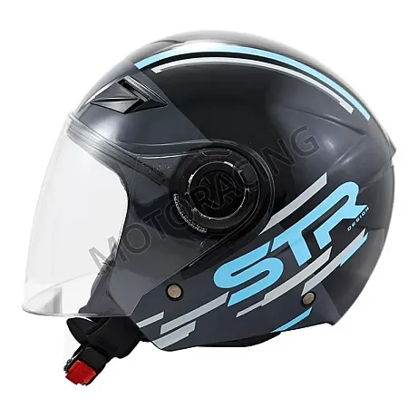 ΚΡΑΝΟΣ ΜΗΧΑΝΗΣ ΑΝΟΙΧΤΟ STR S1 PATROL ΜΑΥΡΟ-ΜΠΛΕ