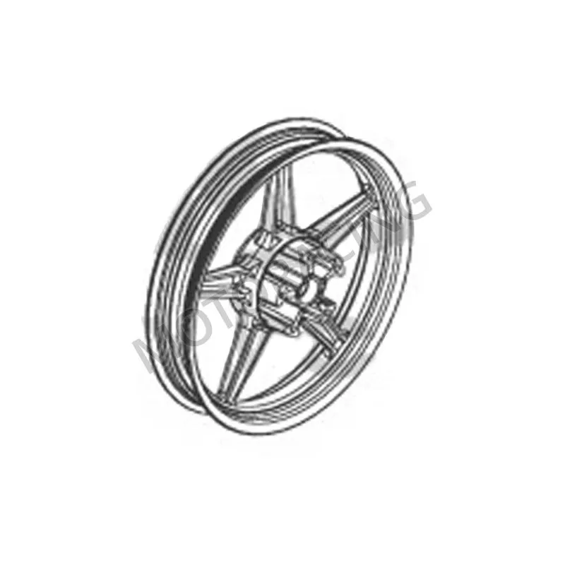 ΤΡΟΧΟΣ ΜΠΡΟΣΤΑ KYMCO AGILITY 16+ 125i TOP CASE E5 22' ΓΝΗΣΙΟΣ