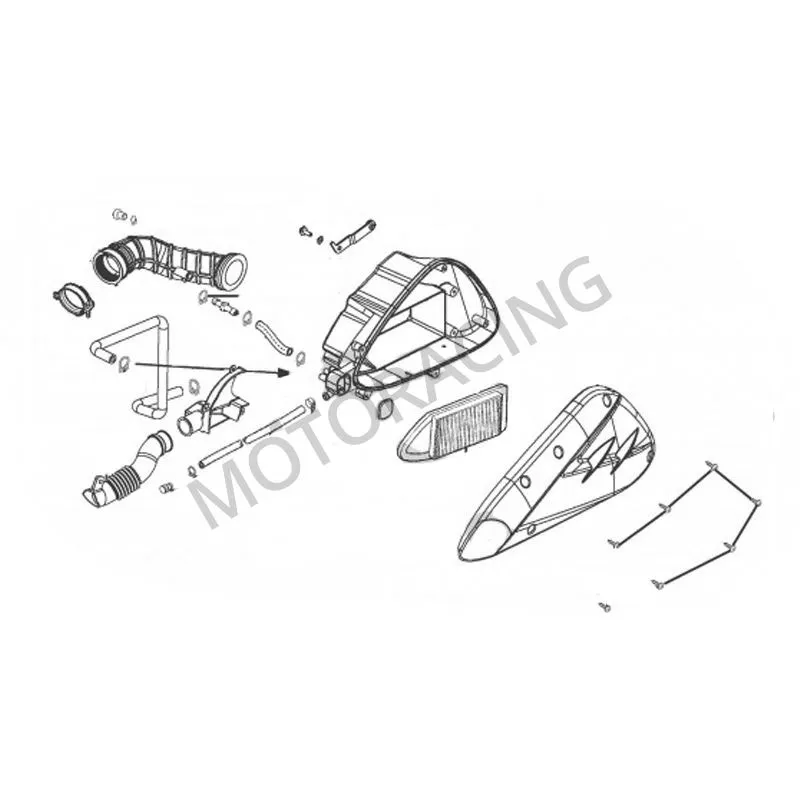 ΦΙΛΤΡΟΚΟΥΤΙ KYMCO AGILITY 16+ 125i TOP CASE E5 22' ΚΟΜΠΛΕ ΓΝΗΣΙΟ