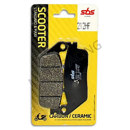 ΤΑΚΑΚΙΑ ΠΙΣΩ KYMCO XCITING 400 12'-15' / XCITING 500 05'-13' SBS 212HF - (ΚΕΡΑΜΙΚΟ)