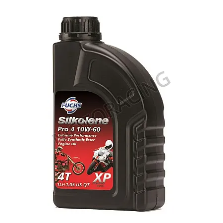 ΛΑΔΙ ΜΗΧΑΝΗΣ 4T 10W-60 SILKOLENE PRO 4 XP FULLY SYNTHETIC ESTER 1L