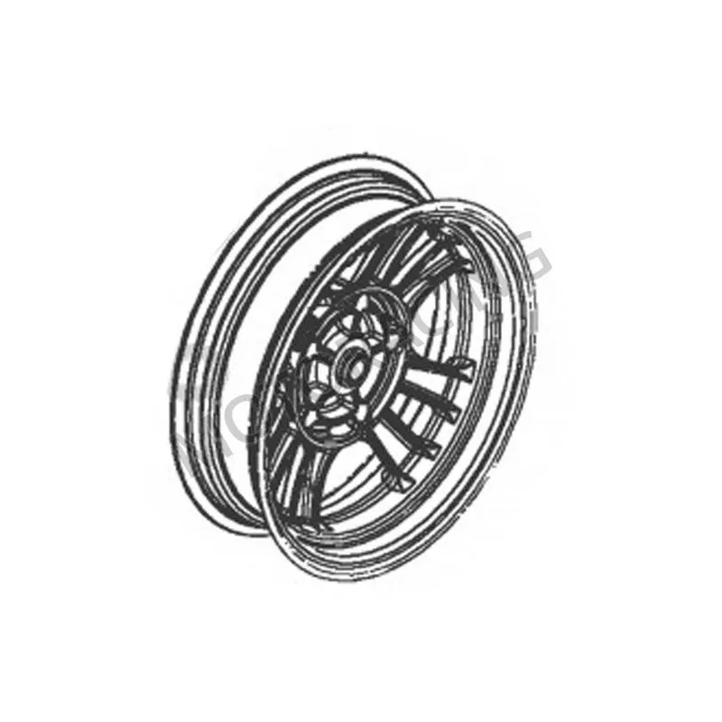 ΤΡΟΧΟΣ ΠΙΣΩ KYMCO AGILITY CARRY 125i CBS E5 22' ΜΑΥΡΟΣ ΓΝΗΣΙΟΣ