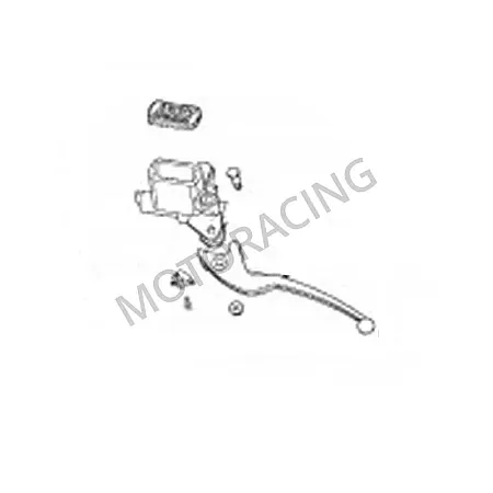 ΤΡΟΜΠΑ ΦΡΕΝΟΥ ΠΙΣΩ KYMCO AGILITY CARRY 125i CBS E5 22' ΓΝΗΣΙΑ