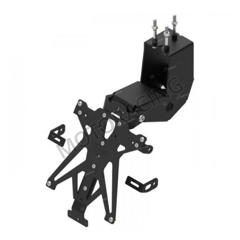 ΒΑΣΗ ΠΙΝΑΚΙΔΑΣ APRILIA DORSODURO 900 18'-20' ΜΑΥΡΗ LIGHTECH