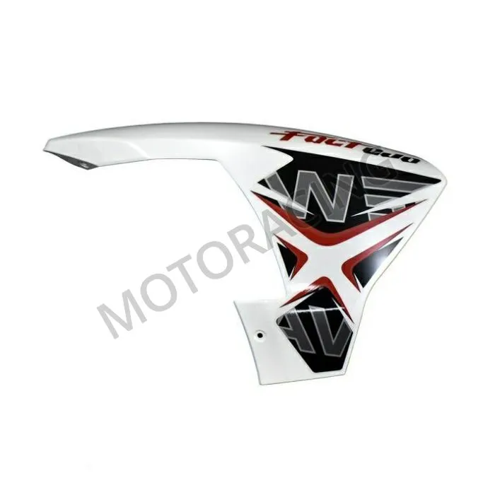 ΚΑΠΑΚΙ ΠΛΑΪΝΟ KEEWAY F-ACT 50 2T 12'-16' ΑΡΙΣΤΕΡΟ ΦΛΑΣ ΑΣΠΡΟ ΜΕ ΚΟΚΚΙΝΟ ΑΥΤΟΚΟΛΛΗΤΟ ΓΝΗΣΙΟ