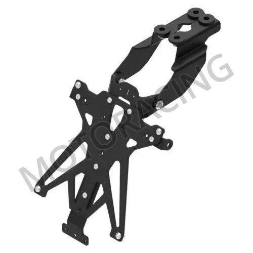 ΒΑΣΗ ΠΙΝΑΚΙΔΑΣ KAWASAKI Z1000 / Z1000 ABS 10'-13' ΜΑΥΡΗ LIGHTECH