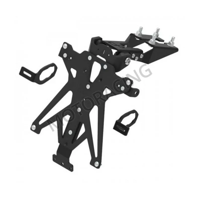 ΒΑΣΗ ΠΙΝΑΚΙΔΑΣ KAWASAKI ZX-6R 19'-20' ΜΑΥΡΗ LIGHTECH