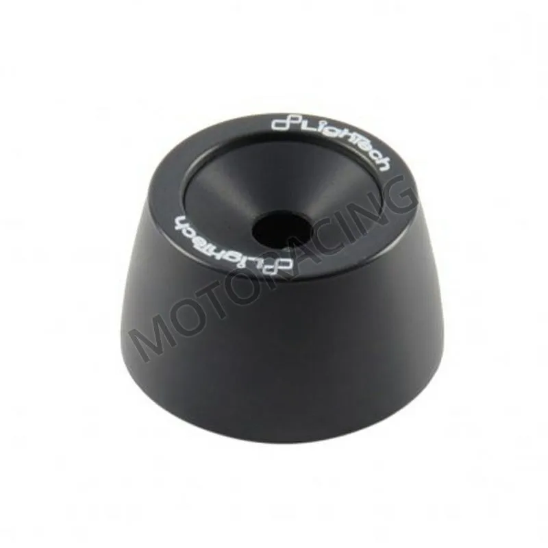 ΜΑΝΙΤΑΡΙΑ ΤΡΟΧΟΥ ΜΠΡΟΣΤΑ - ΠΙΣΩ KAWASAKI ZX-6R 13'-21' / ZX-636R 13'-21' LIGHTECH ΜΑΥΡΑ