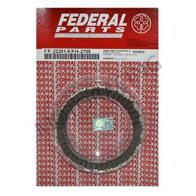 ΣΕΤ ΔΙΣΚΟΙ ΣΥΜΠΛΕΚΤΗ HONDA INNOVA 125 / INNOVA 125i INJECTION FEDERAL (4 ΤΜΧ)