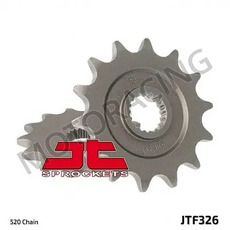 ΓΡΑΝΑΖΙ ΜΠΡΟΣΤΑ HONDA CR 125R 87'-03' JT 13 ΔΟΝΤΙΑ