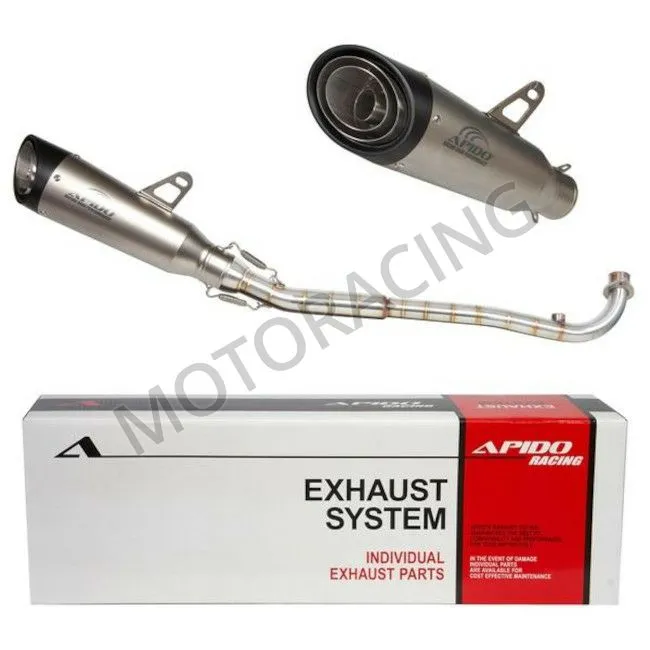 ΕΞΑΤΜΙΣΗ SYM VF 125 ie Euro 5 ΑΣΗΜΙ APIDO