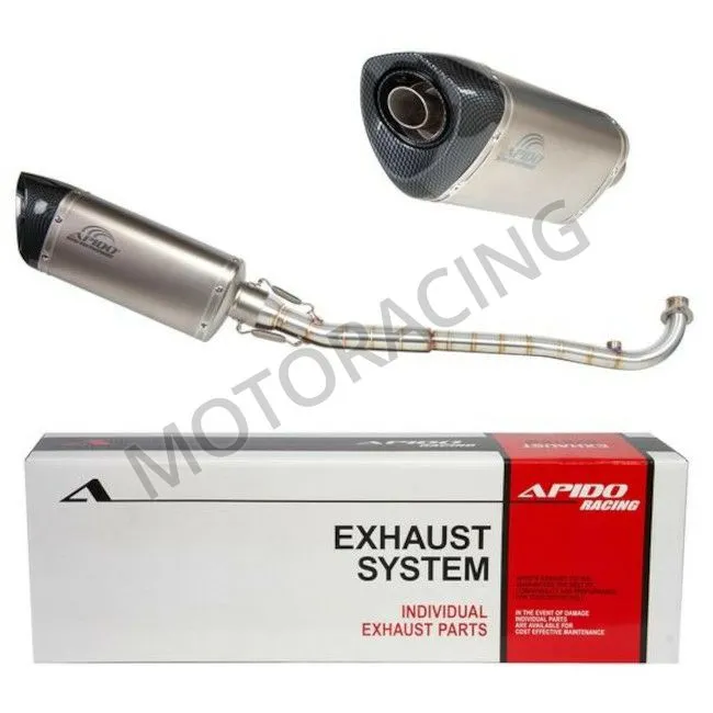 ΕΞΑΤΜΙΣΗ SYM VF 125 ie Euro 5 ΑΣΗΜΙ APIDO