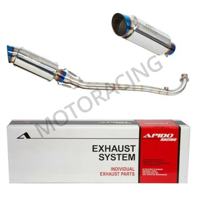 ΕΞΑΤΜΙΣΗ SYM VF 125 ie Euro 5 ΑΣΗΜΙ APIDO