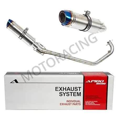 ΕΞΑΤΜΙΣΗ SYM VF 185ie Euro 5 ΑΣΗΜΙ APIDO